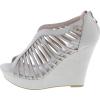 image:imageOver The Toe Cross Strap Block Heel Open Toe Dress SandalBeiged1