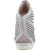image:imageOver The Toe Cross Strap Block Heel Open Toe Dress SandalBeiged1