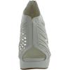 image:imageOver The Toe Cross Strap Block Heel Open Toe Dress SandalWhited1