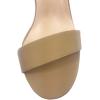 image:imageOver the Toe Strap Ankle Strap Platform High Heel Open Toe Dress Sandal Top M Thomas52 Tan S 75