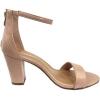 image:imageOver the Toe Strap Ankle Wrap Strap Heel Open Toe Medium Heel Nude 10