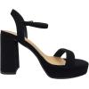 image:imagePlatform Chunky Heel Open Toe Sandal Ankle StrapBlack