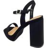 image:imagePlatform Chunky Heel Open Toe Sandal Ankle StrapBlack
