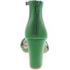 image:imageTOP MODA Hannah1 Ankle Strap Dressy High Heel Sandal Nonslip Sole For Wedding Party Prom Evening Wear or Any Occasion Sleek Style Block Heel SandalsGreen Pu
