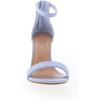 image:imageTOP MODA Hannah1 Ankle Strap Dressy High Heel Sandal Nonslip Sole For Wedding Party Prom Evening Wear or Any Occasion Sleek Style Block Heel SandalsLight Blue Pu