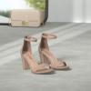 image:imageTOP MODA Hannah1 Ankle Strap Dressy High Heel Sandal Nonslip Sole For Wedding Party Prom Evening Wear or Any Occasion Sleek Style Block Heel SandalsNew Tan