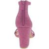 image:imageTOP MODA Hannah1 Ankle Strap Dressy High Heel Sandal Nonslip Sole For Wedding Party Prom Evening Wear or Any Occasion Sleek Style Block Heel SandalsPink Glitter