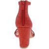 image:imageTOP MODA Hannah1 Ankle Strap Dressy High Heel Sandal Nonslip Sole For Wedding Party Prom Evening Wear or Any Occasion Sleek Style Block Heel SandalsRed Glitter