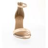 image:imageTOP MODA Hannah1 Ankle Strap Dressy High Heel Sandal Nonslip Sole For Wedding Party Prom Evening Wear or Any Occasion Sleek Style Block Heel SandalsRose Gold Metallic