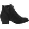 image:imageTOP Moda Cl14 Womens Buckle Straps Stacked Low Heel Ankle BootiesBlack1