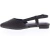 image:imageTOP Moda Comfort Garner56 Women Pointed Toe flat slingback Raffia SandalsBlack