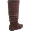 image:imageTOP Moda Data1 Womens Shoes Cute amp Comfort Round Toe Flat Heel Slouchy Mid Calf BootBrown