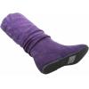 image:imageTOP Moda Data1 Womens Shoes Cute amp Comfort Round Toe Flat Heel Slouchy Mid Calf BootPurple