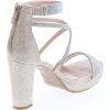 image:imageTOP Moda DressyFormal Sandals High Heel Ankle Strap Open Toe SandalsChampagne