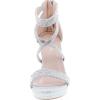 image:imageTOP Moda DressyFormal Sandals High Heel Ankle Strap Open Toe SandalsSilver