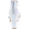 image:imageTOP Moda DressyFormal Sandals High Heel Ankle Strap Open Toe SandalsSilver