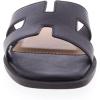 image:imageTOP Moda Elio20 Womens Classic HBand Slide Sandal for WomenBlack