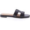image:imageTOP Moda Elio20 Womens Classic HBand Slide Sandal for WomenBlack