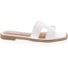 image:imageTOP Moda Elio20 Womens Classic HBand Slide Sandal for WomenWhite