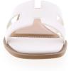 image:imageTOP Moda Elio20 Womens Classic HBand Slide Sandal for WomenWhite