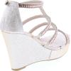 image:imageTOP Moda Jessie36 Womens Wedge SandalChampagne1