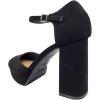 image:imageTOP Moda Platform Closed Toe Chunky Heel SandalBlack
