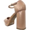 image:imageTOP Moda Platform Closed Toe Chunky Heel SandalCamel