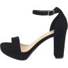 image:imageTOP Moda Platform High Heel Open Toe Dress Sandal Over The Toe StrapBlack
