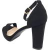 image:imageTOP Moda Platform High Heel Open Toe Dress Sandal Over The Toe StrapBlack