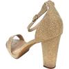 image:imageTOP Moda Platform High Heel Open Toe Dress Sandal Over The Toe StrapChampagne
