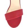 image:imageTOP Moda Platform High Heel Open Toe Dress Sandal Over The Toe StrapRed