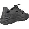 image:imageTOP Moda Shoes Women Foam Beach Sneakers CutOut Ventilation Openings Cushioned Arch Support Lace Up Lightweight Hidden Platform HeelBlack