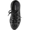 image:imageTOP Moda Shoes Women Foam Beach Sneakers CutOut Ventilation Openings Cushioned Arch Support Lace Up Lightweight Hidden Platform HeelBlack