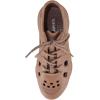 image:imageTOP Moda Shoes Women Foam Beach Sneakers CutOut Ventilation Openings Cushioned Arch Support Lace Up Lightweight Hidden Platform HeelBrown