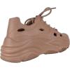 image:imageTOP Moda Shoes Women Foam Beach Sneakers CutOut Ventilation Openings Cushioned Arch Support Lace Up Lightweight Hidden Platform HeelBrown