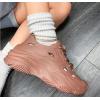 image:imageTOP Moda Shoes Women Foam Beach Sneakers CutOut Ventilation Openings Cushioned Arch Support Lace Up Lightweight Hidden Platform HeelBrown