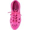 image:imageTOP Moda Shoes Women Foam Beach Sneakers CutOut Ventilation Openings Cushioned Arch Support Lace Up Lightweight Hidden Platform HeelFuchsia