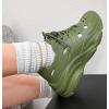 image:imageTOP Moda Shoes Women Foam Beach Sneakers CutOut Ventilation Openings Cushioned Arch Support Lace Up Lightweight Hidden Platform HeelOlive