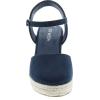 image:imageTOP Moda Wishing5 Womens Closed Toe Buckle Strap Espedrilles SandalsNavy