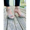 image:imageTOP Moda Women Rhinestone Platform High Heel Open Toe Dress Sandal Over The Toe Strap SilverRose Gold Rhinestone