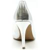 image:imageWomens Classic Pointed Toe Heel Dress Pumps ShoesSilver Metallic