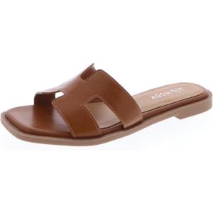 image:imageTOP Moda Elio20 Womens Classic HBand Slide Sandal for WomenTan