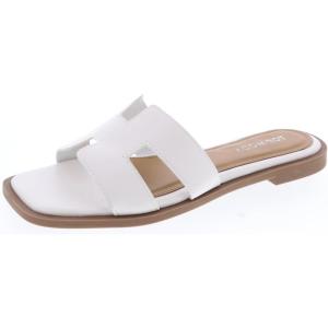 image:imageTOP Moda Elio20 Womens Classic HBand Slide Sandal for WomenWhite