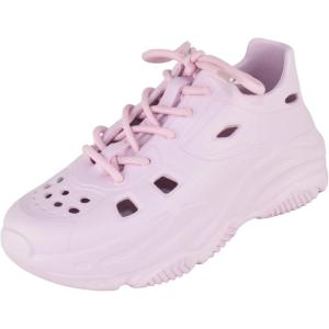 image:imageTOP Moda Shoes Women Foam Beach Sneakers CutOut Ventilation Openings Cushioned Arch Support Lace Up Lightweight Hidden Platform HeelBlush
