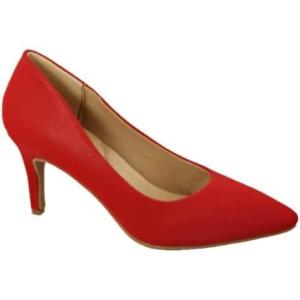 image:imageWomens Classic Pointed Toe Heel Dress Pumps ShoesRed