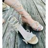 image:imageTOP Moda Diamond29 Womens Butterfly Spiral Coil Wrap Dressy Block Heel Sandal Nonslip sole Rhinestone High Heel Sandals For Wedding Party Prom Evening WearGold Metallic