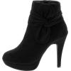image:imageTOP Moda George15 Womens Strap Buckle Stiletto Heel Ankle BootiesBlackk