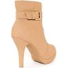 image:imageTOP Moda George40 Ankle Wrap BootsTan Nu