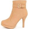 image:imageTOP Moda George40 Ankle Wrap BootsTan Nu