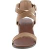 image:imageTOP Moda Vision75 Womens Ankle Wrap Adjustable Buckle Stacked Chunky Heel SandalTan8